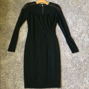 Black cocktail dress